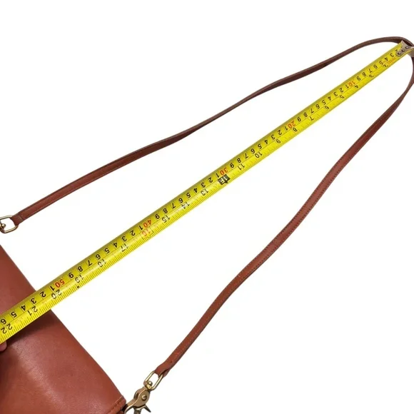 Coach English tan leather pocket purse 9755 - Picture 11 of 15